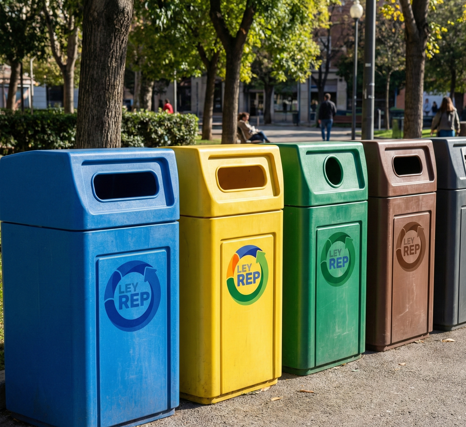 contenedores de reciclaje