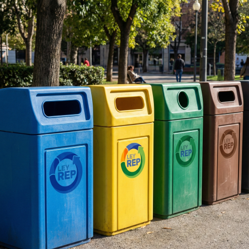 contenedores de reciclaje